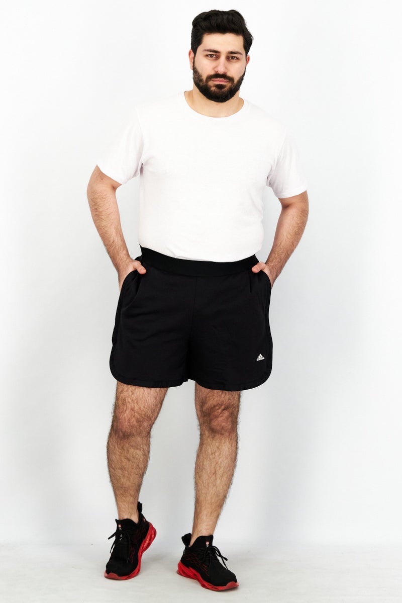 Adidas Men Sportswear Fit Training Shorts, Black - Image 2